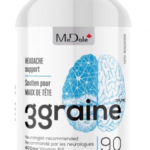 3graine-NEW-Headache Supplement Migraine Prevention and Relief