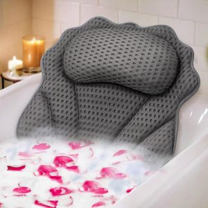 Bathtub Pillow with Head,Neck, Shoulder and Back Support