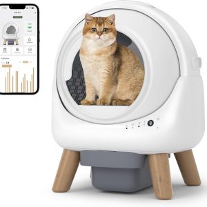 Self Cleaning Litter Box for Multiple Cats