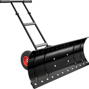SDHYL Snow Shovel with Wheels, 35" Snow Scraper for Driveway,