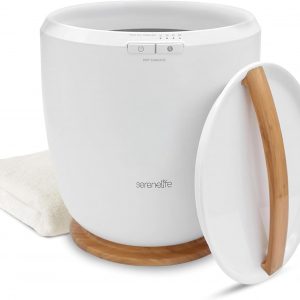 SereneLife Luxury Towel Warmer Bucket with Fragrance