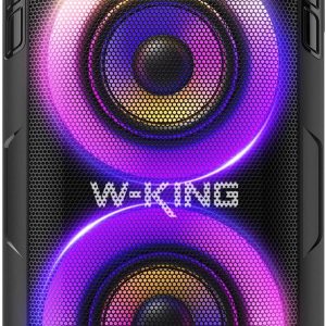 W-KING Bluetooth Speaker with 2 Full-Range Drivers-Super Bass