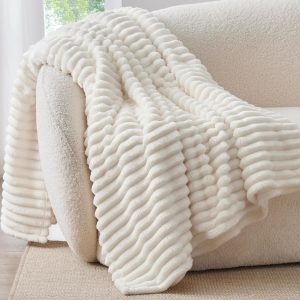 Fuzzy Throw Blanket for Couch