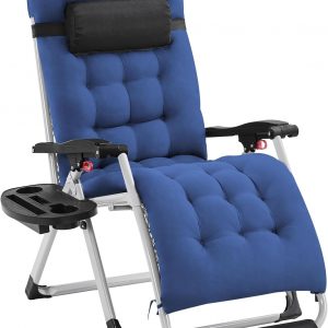 Zero Gravity Chair, Folding Reclining Lounge Recliner